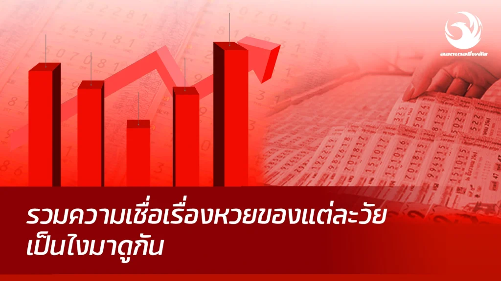 พฤติกรรมในการซื้อลอตเตอรี่ในแต่ละวัย