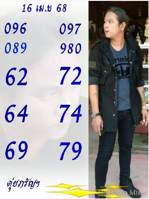 เปิดเลขเด็ดเซียนหวยงวด 16/4/68 แม่น้ำหนึ่ง เจ๊ฟองเบียร์ เจ๊นุก ชนเลขไหน ดุ่ย มนต์สิทธิ์ อ.ไม้เอก ว่าไง จับตาเลขเด็ดคนดัง!  